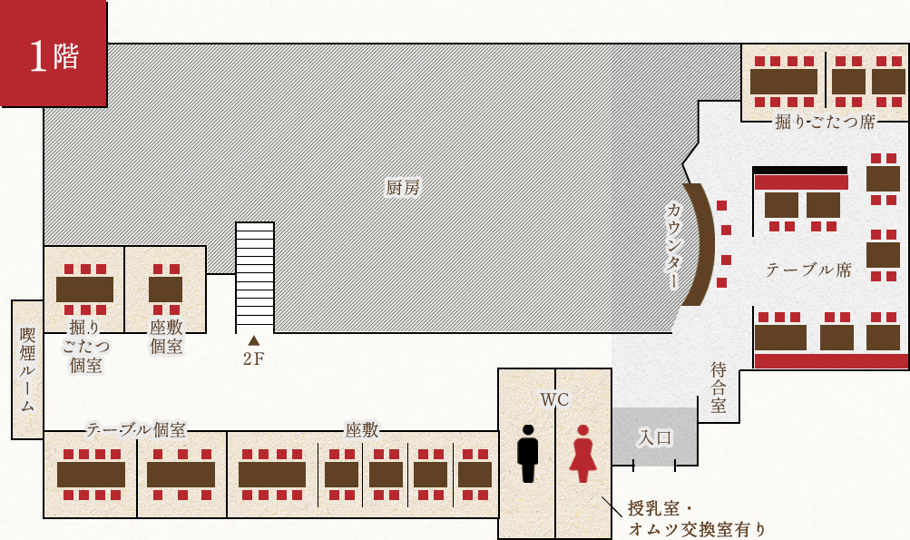 1F floormap